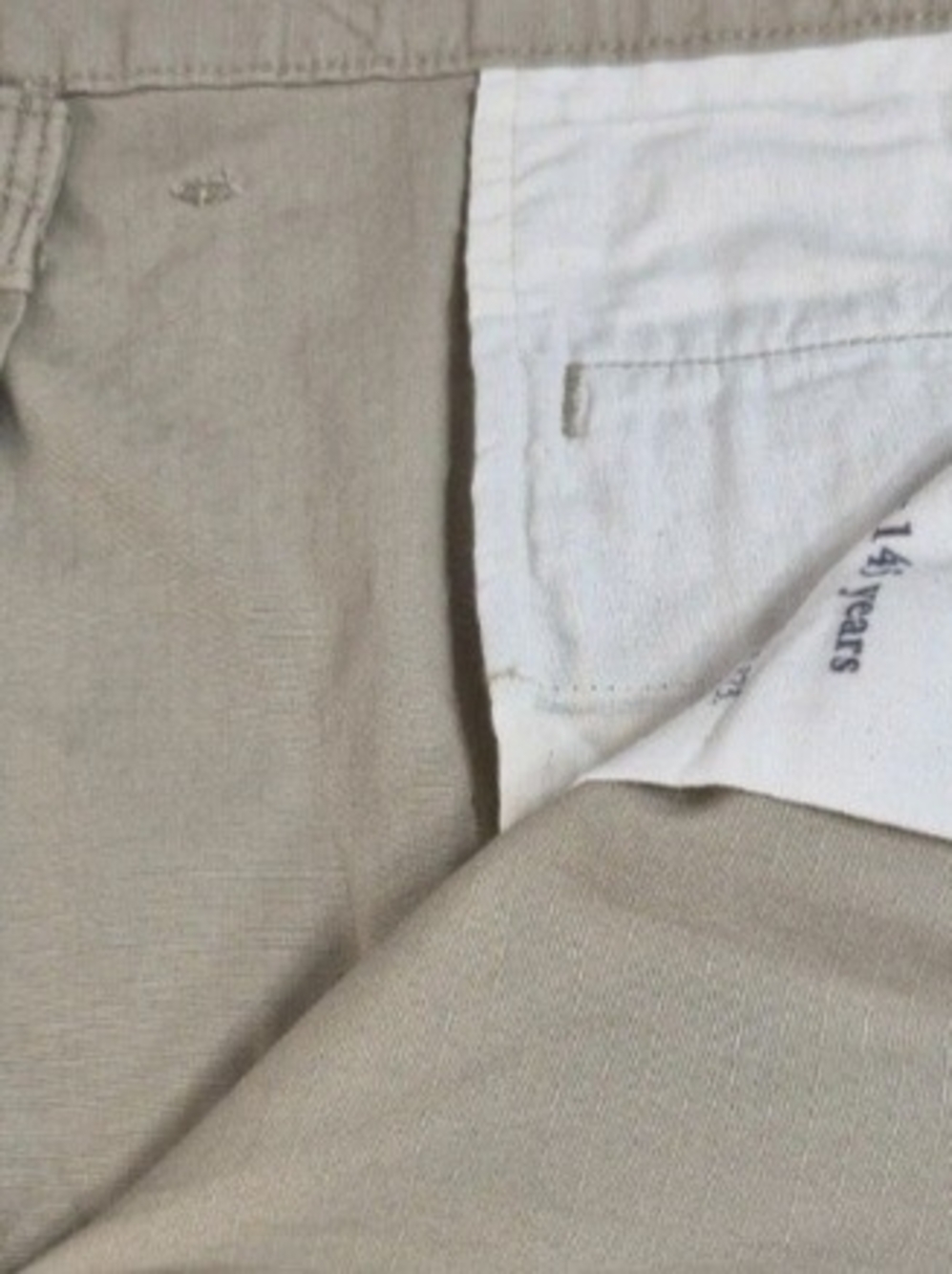 Levi’s Mens Shorts Size 50 Carrier Cargo Shorts Khaki Knee Length Cotton NWT 40 - Picture 9 of 15